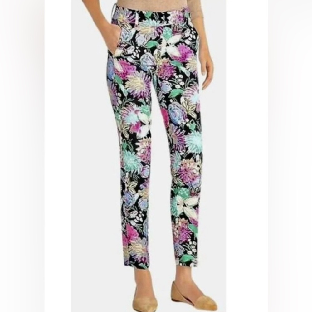J. Crew Super Soft Floral Pants Size 6